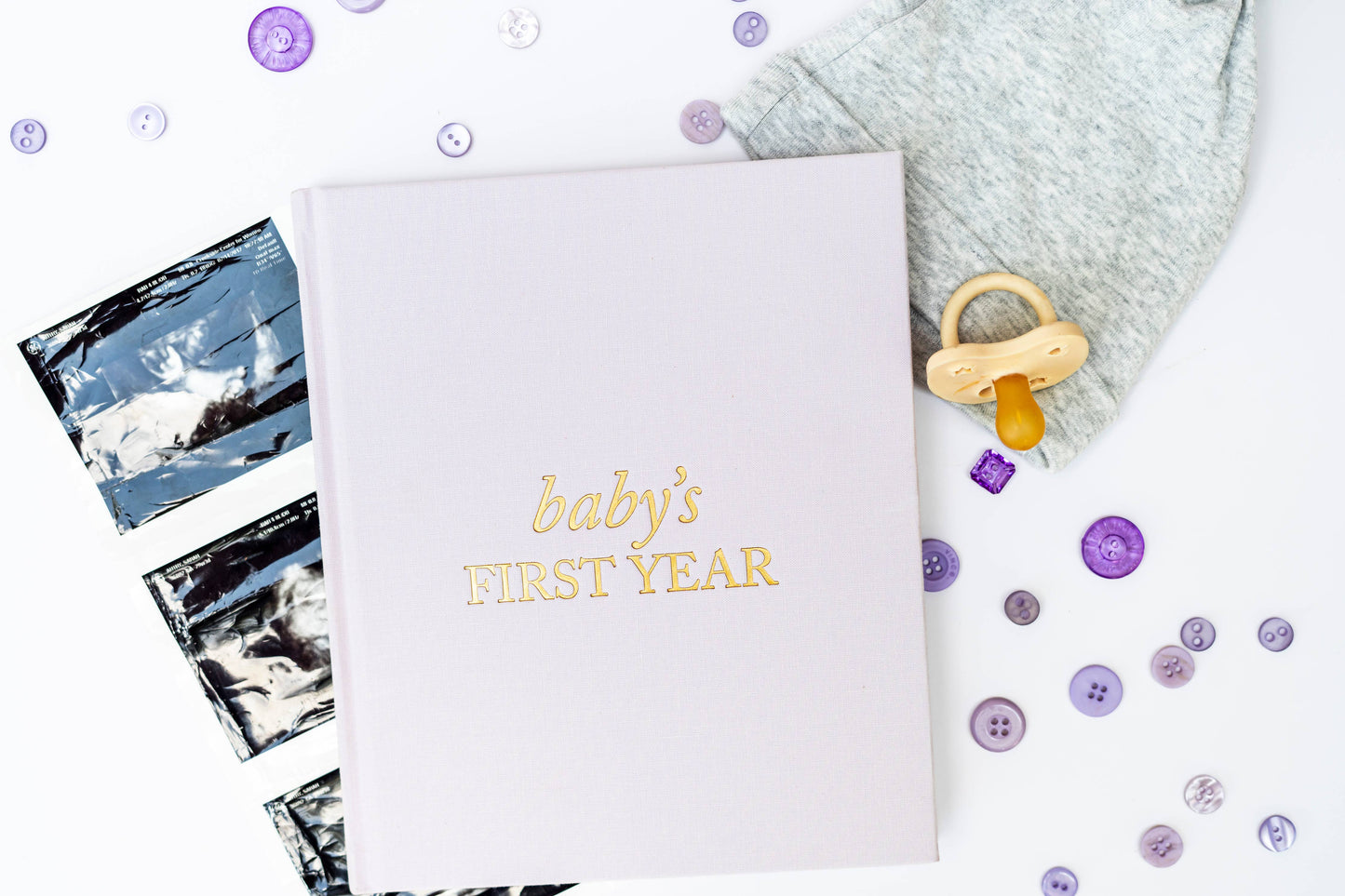 Baby's First Year Memory Book & Photo Album