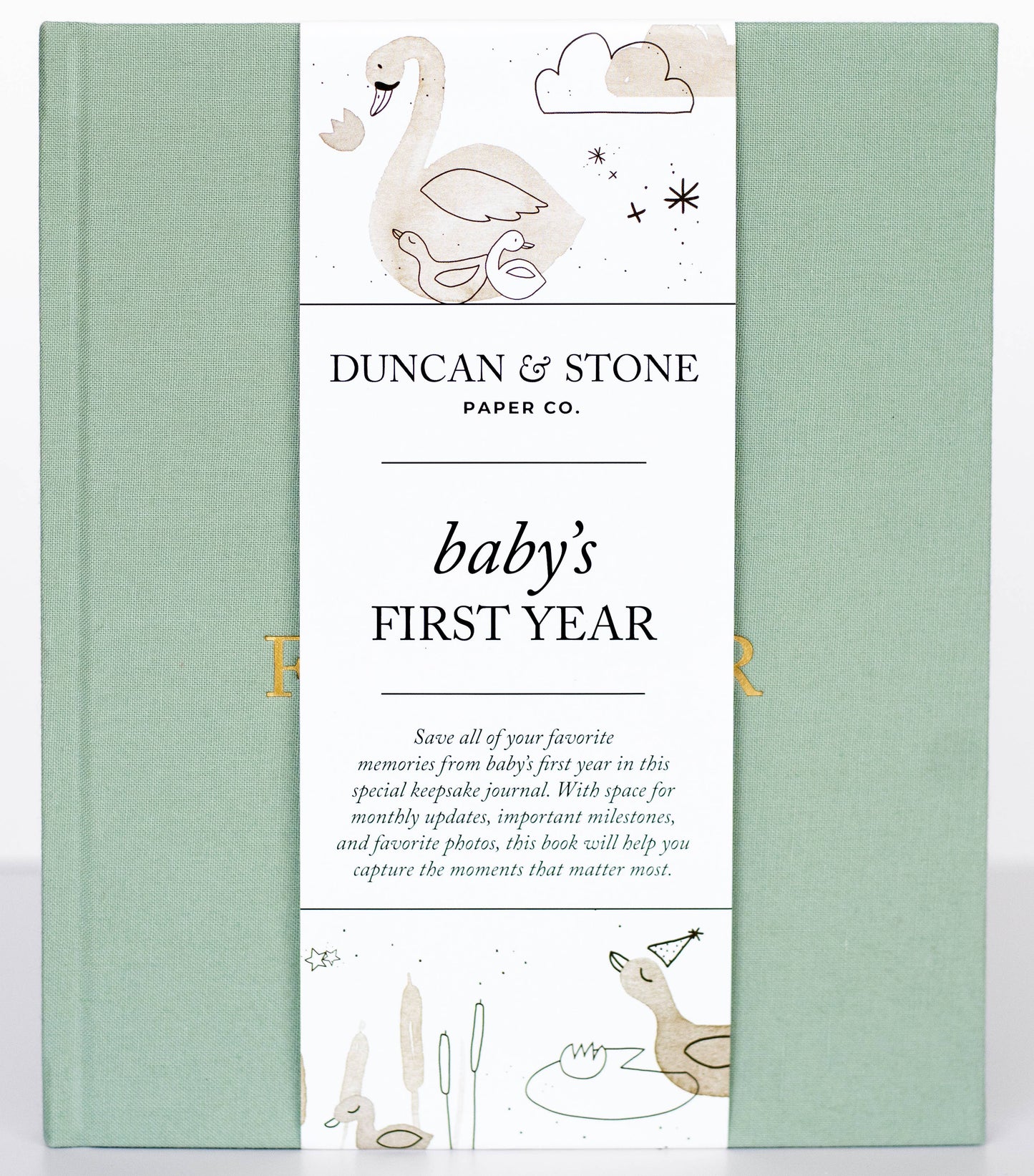 Baby's First Year Memory Book & Photo Album