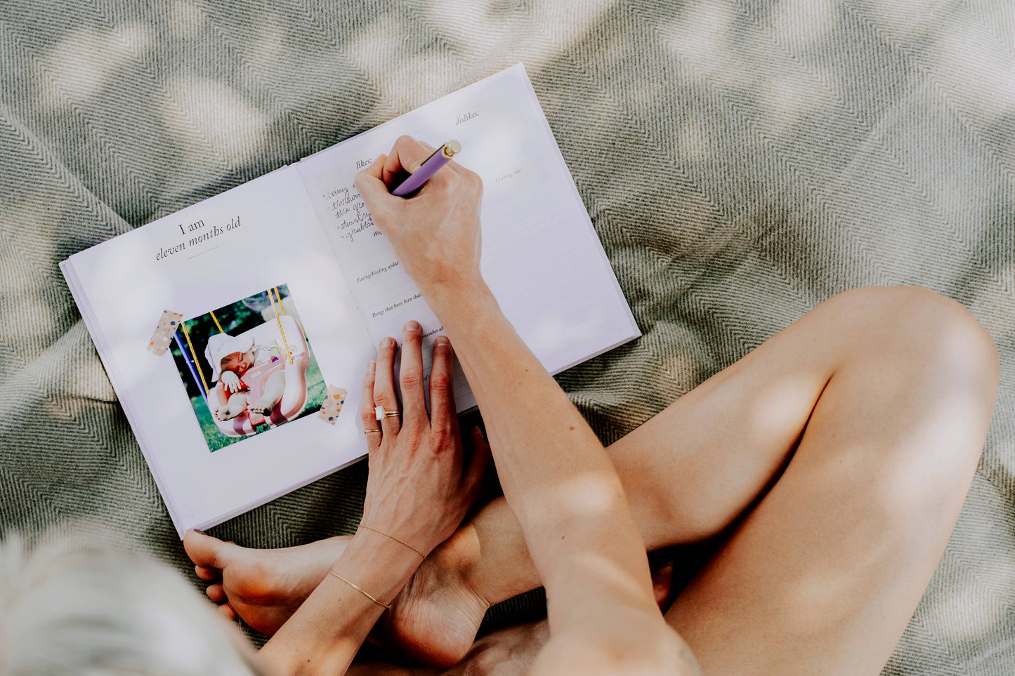 Baby's First Year Memory Book & Photo Album