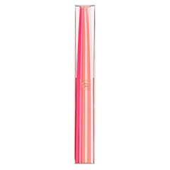Pink Tall Tapered Candles-12ct