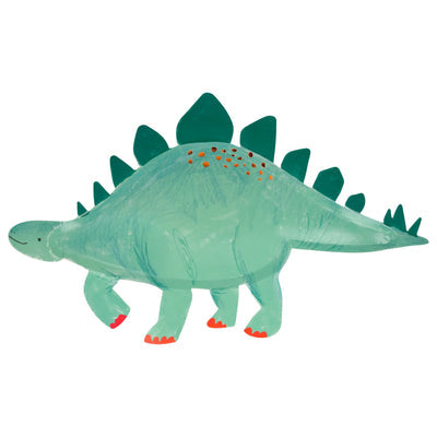 Meri Meri Stegosaurus Dinosaur Platters 4ct