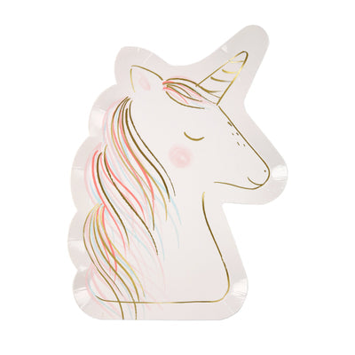 Meri Meri Magical Unicorn Plates 8ct