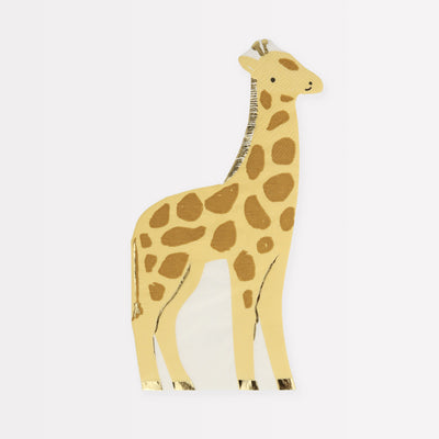 Meri Meri Giraffe Napkins 16ct