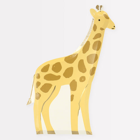 Meri Meri Giraffe Plates 8ct