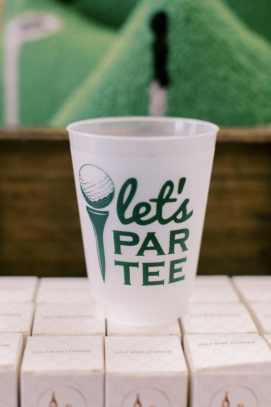 Let's ParTee Frosted Cups - Masters