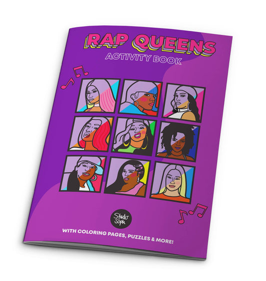 Rap Queens Activity Coloring Book