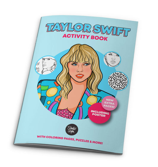 Taylor Swift Activity Coloring Book
