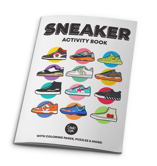 Sneaker Activity Coloring Book