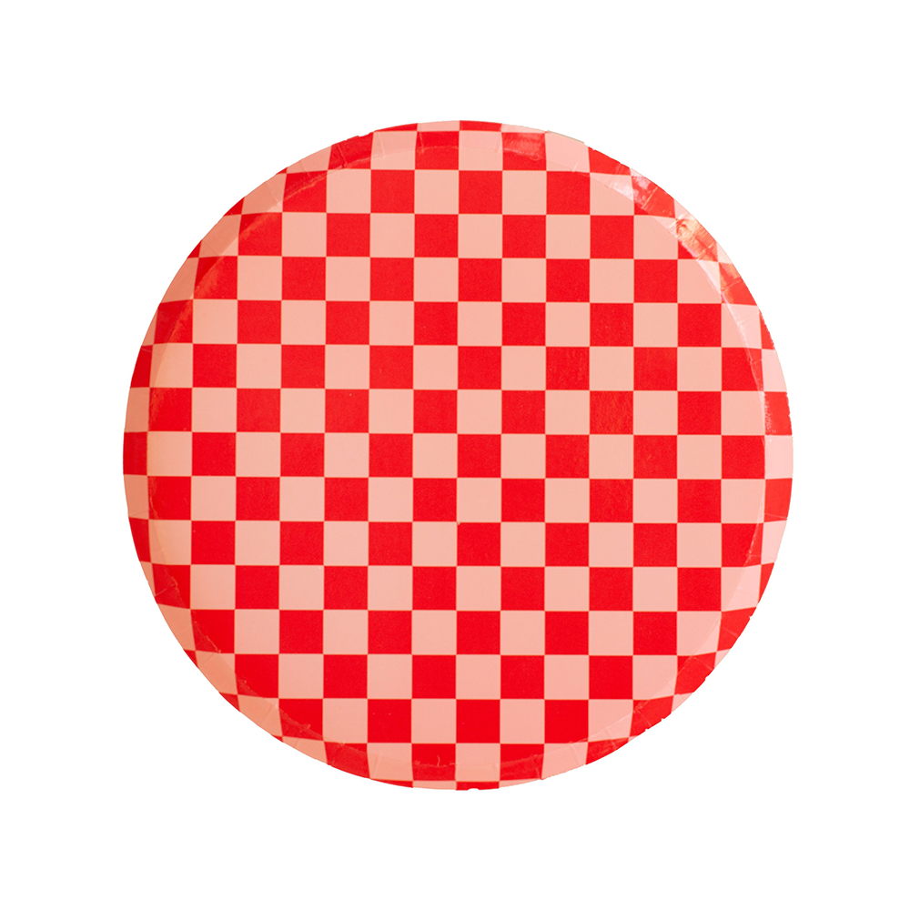 Check It! Cherry Crush Plates - 2 Size Options - 8 Pk.