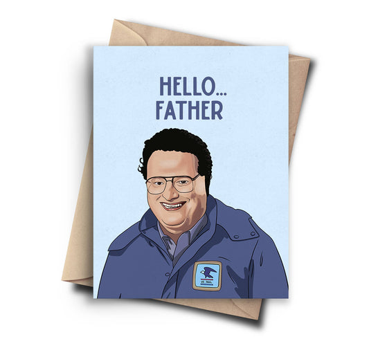 Seinfeld Funny Fathers Day Card - Newman Pop Culture Card