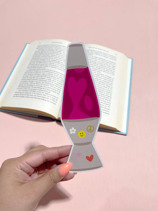 Lava Lamp Die Cut Bookmark