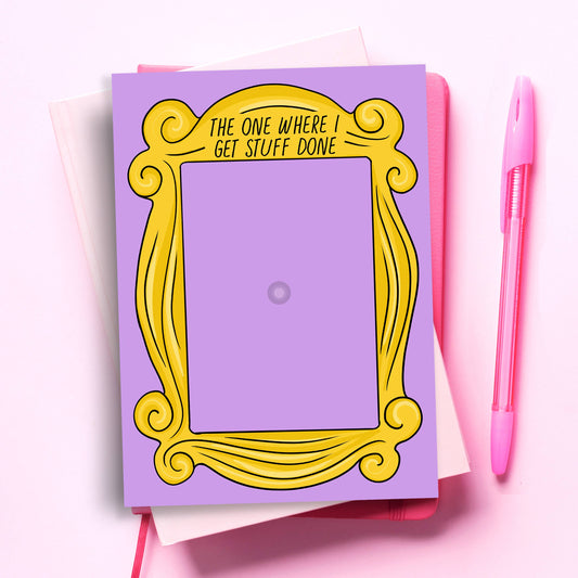 Friends Funny To Do List Notepad Pop Culture Planner