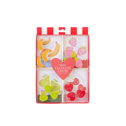 Fruity Valentine's Cards 12ct