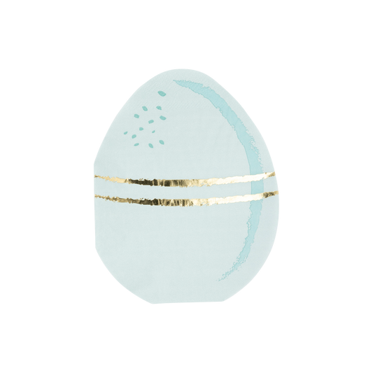 Blue Easter Egg Napkin 18ct