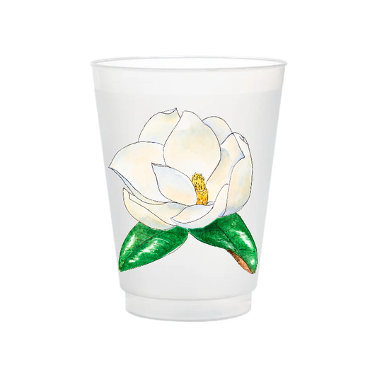 Magnolia Frosted Cups | Set of 6