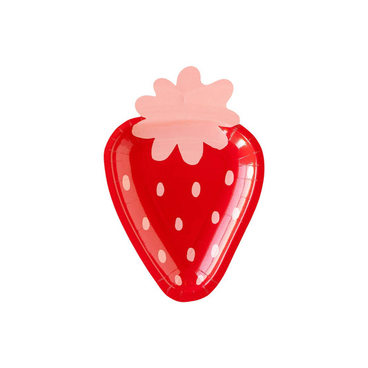 Strawberry Plates 8ct