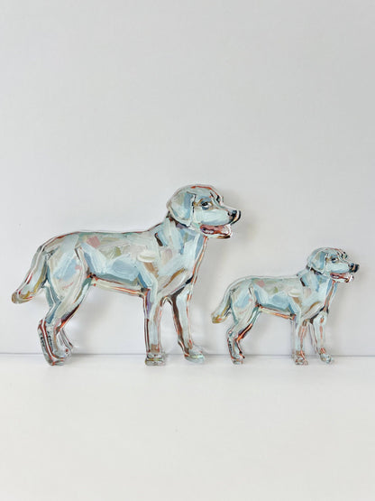 White Lab Acrylic Small Shelfie