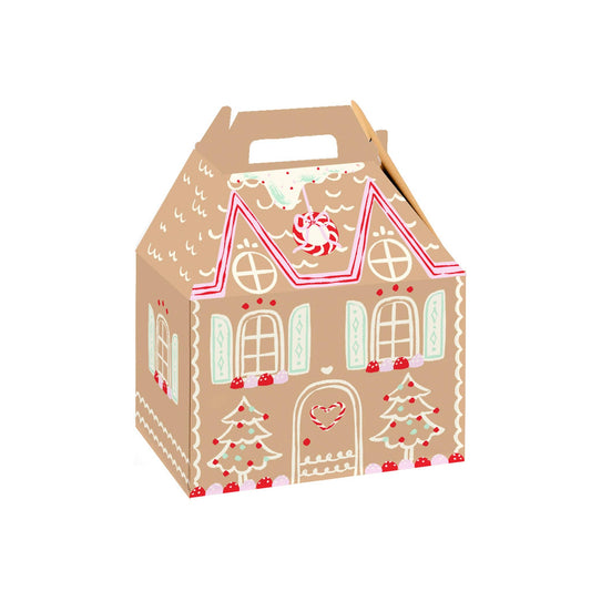 Gingerbread House Treat Boxes 6ct