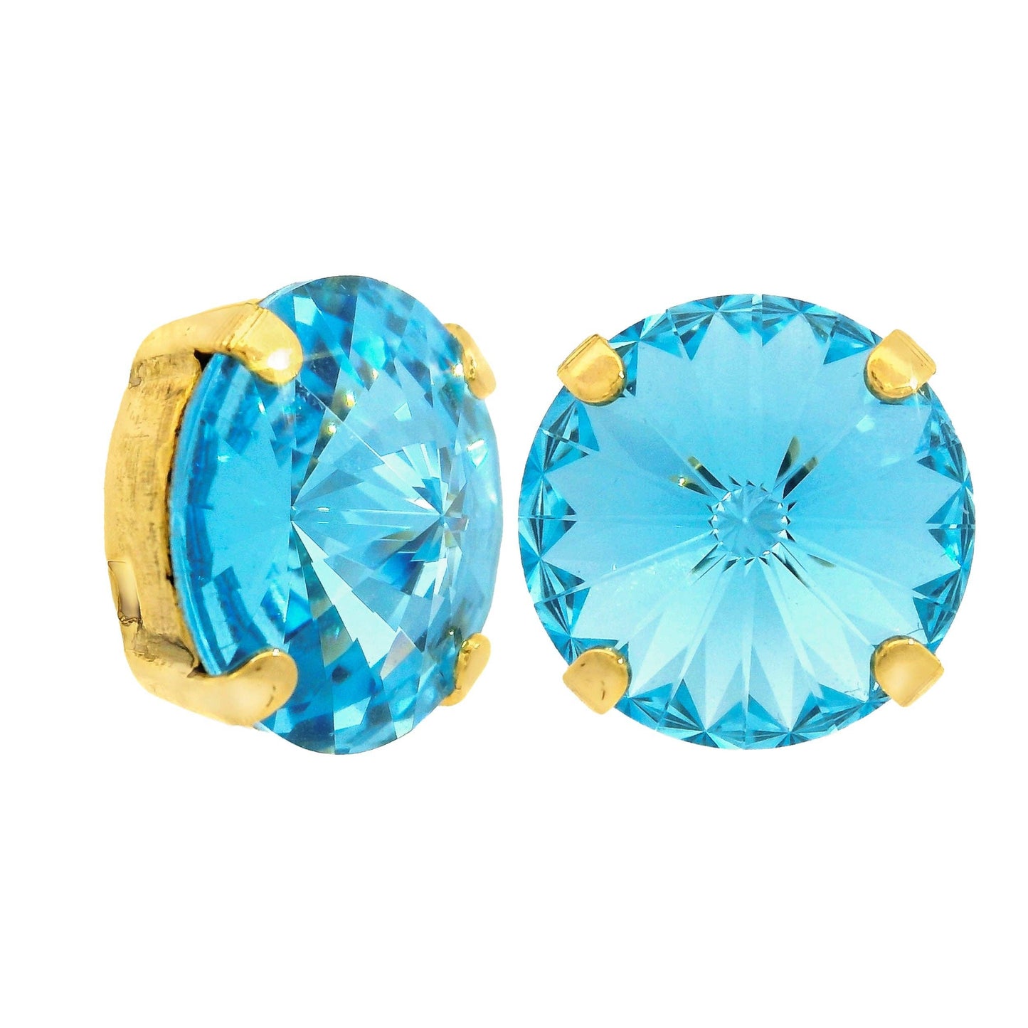 The Basics Studs: Indicolite