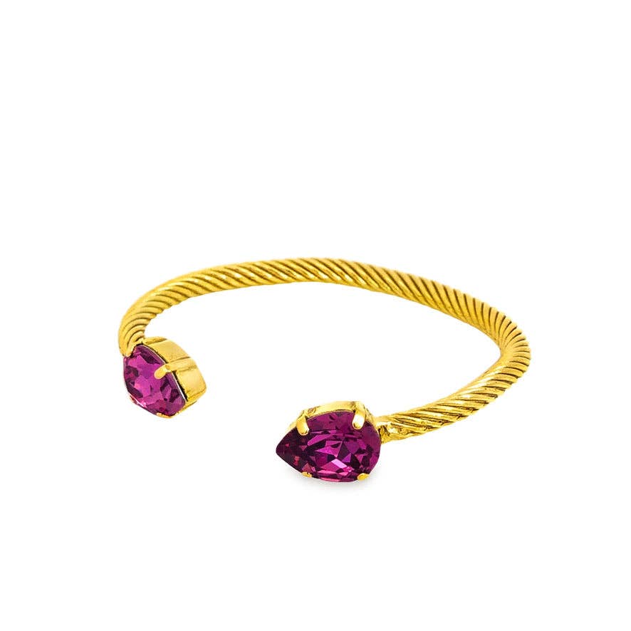 Charlotte Cuff in Pear: Pink