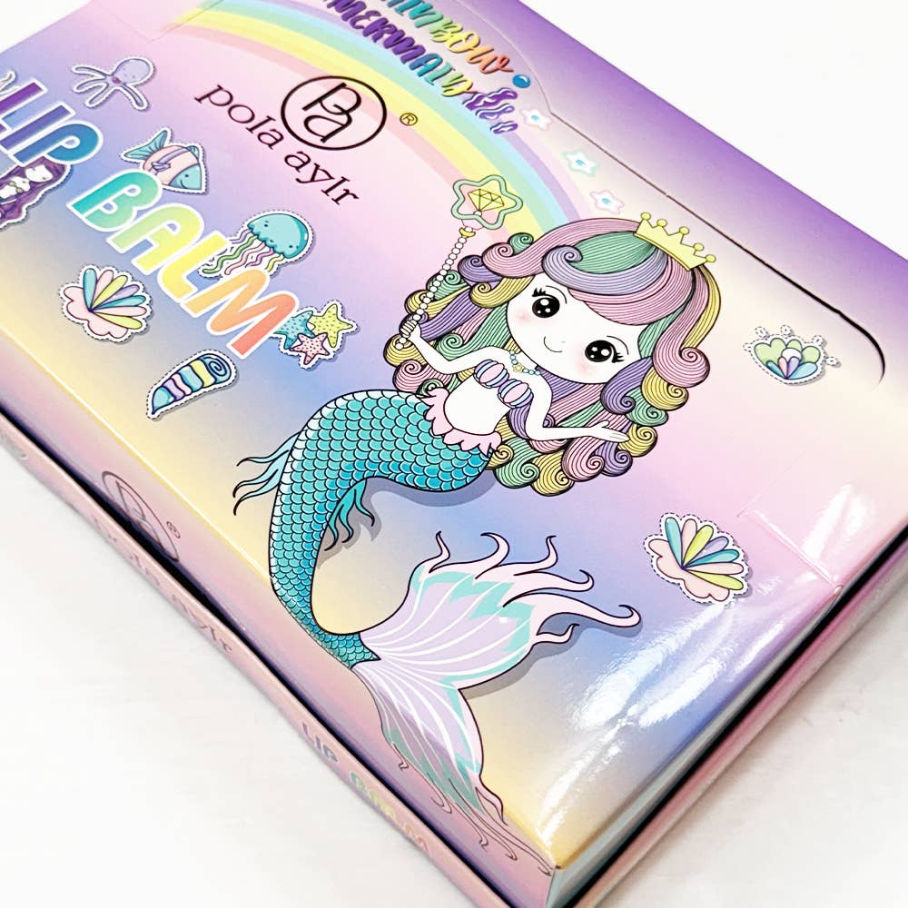 Mermaid Tail Lip Balm- 6 Colors