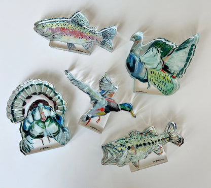 "Take Flight" Mallard Acrylic Small Block