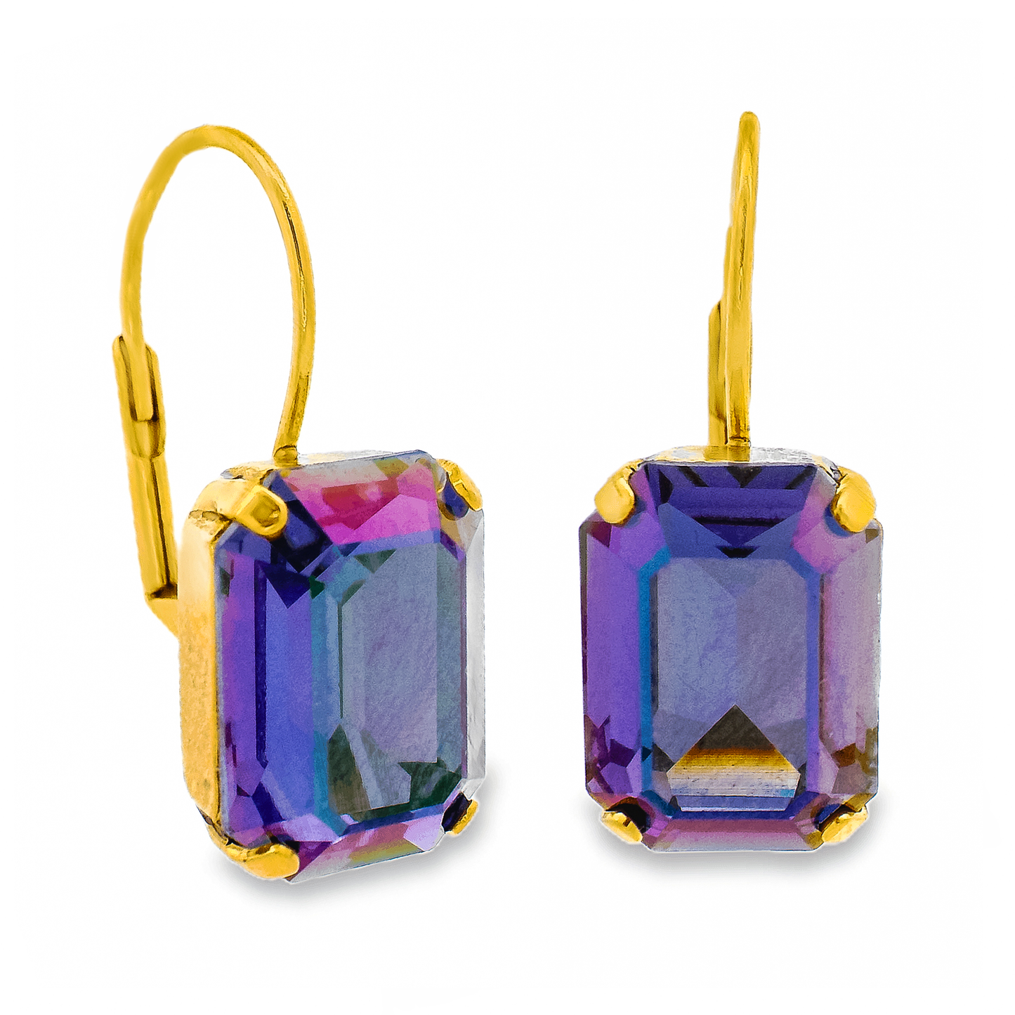 Rubin Hook Earrings: Peridot Brandy