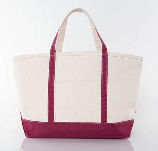 Large Canvas Tote- 22 Colors