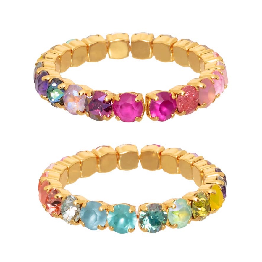 Oakland Stretch Bracelet in Mixes: Candy Crush Opal / Medium