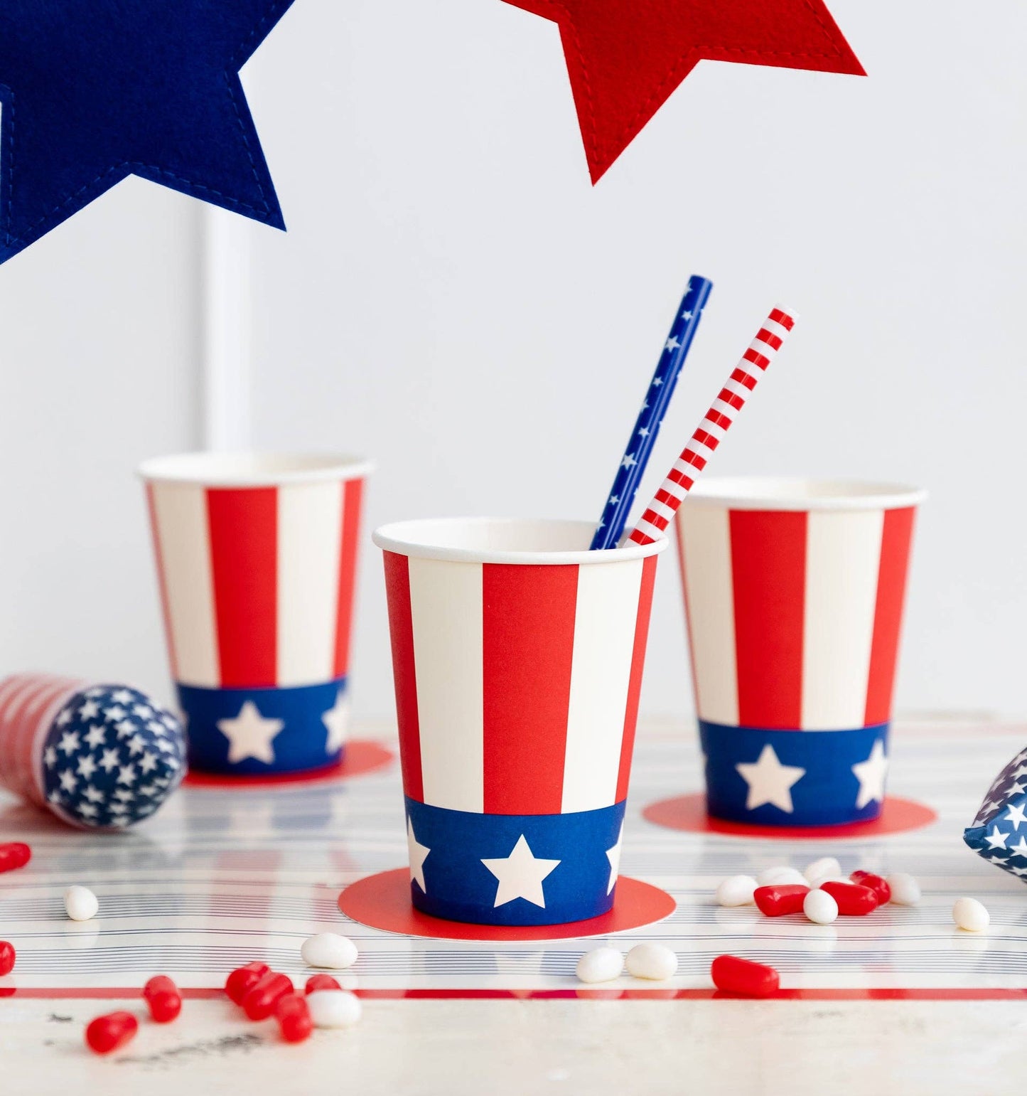 Uncle Sam Paper Cups 8ct