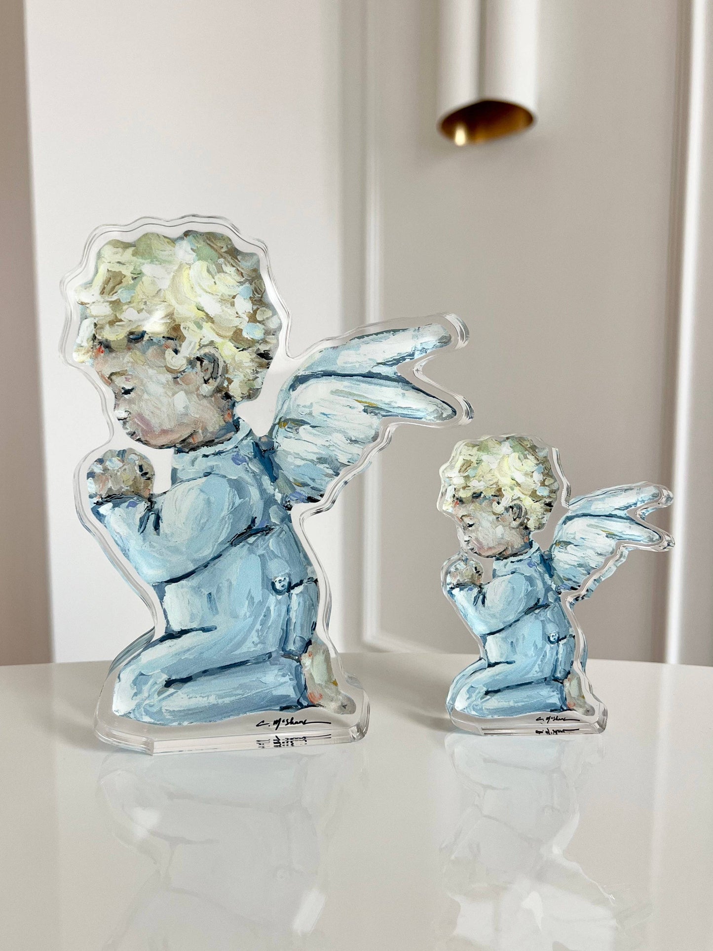 Tiny Wings: Blonde Boy- Acrylic Small Shelfie