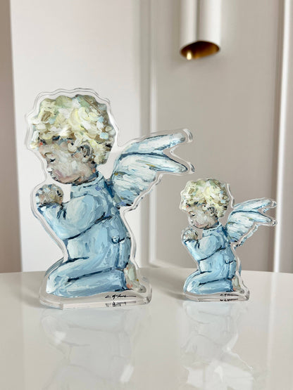 Tiny Wings: Blonde Boy- Acrylic Small Shelfie