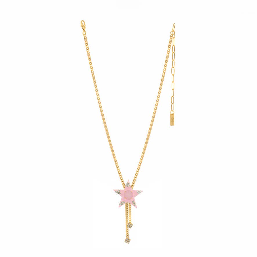 Bolo Star Necklace in Fairy Dust: Roselune