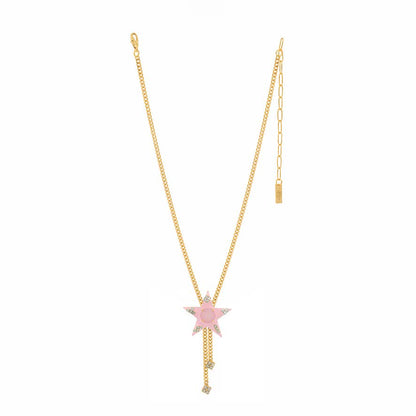 Bolo Star Necklace in Fairy Dust: Roselune