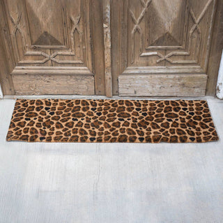 Leopard Coir Doormat 56''x18''