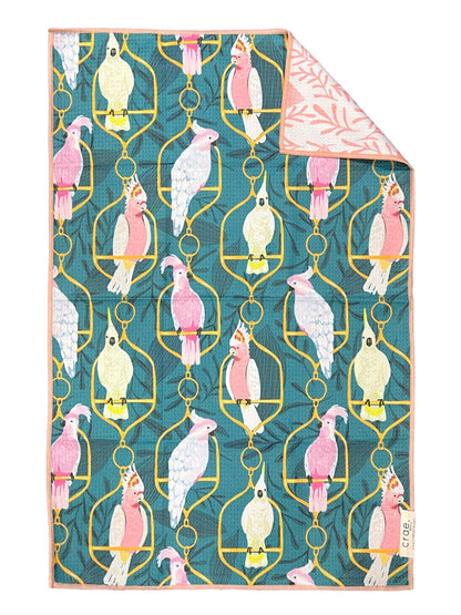 Bouffant: Reversible Hand Towel: 19x29in
