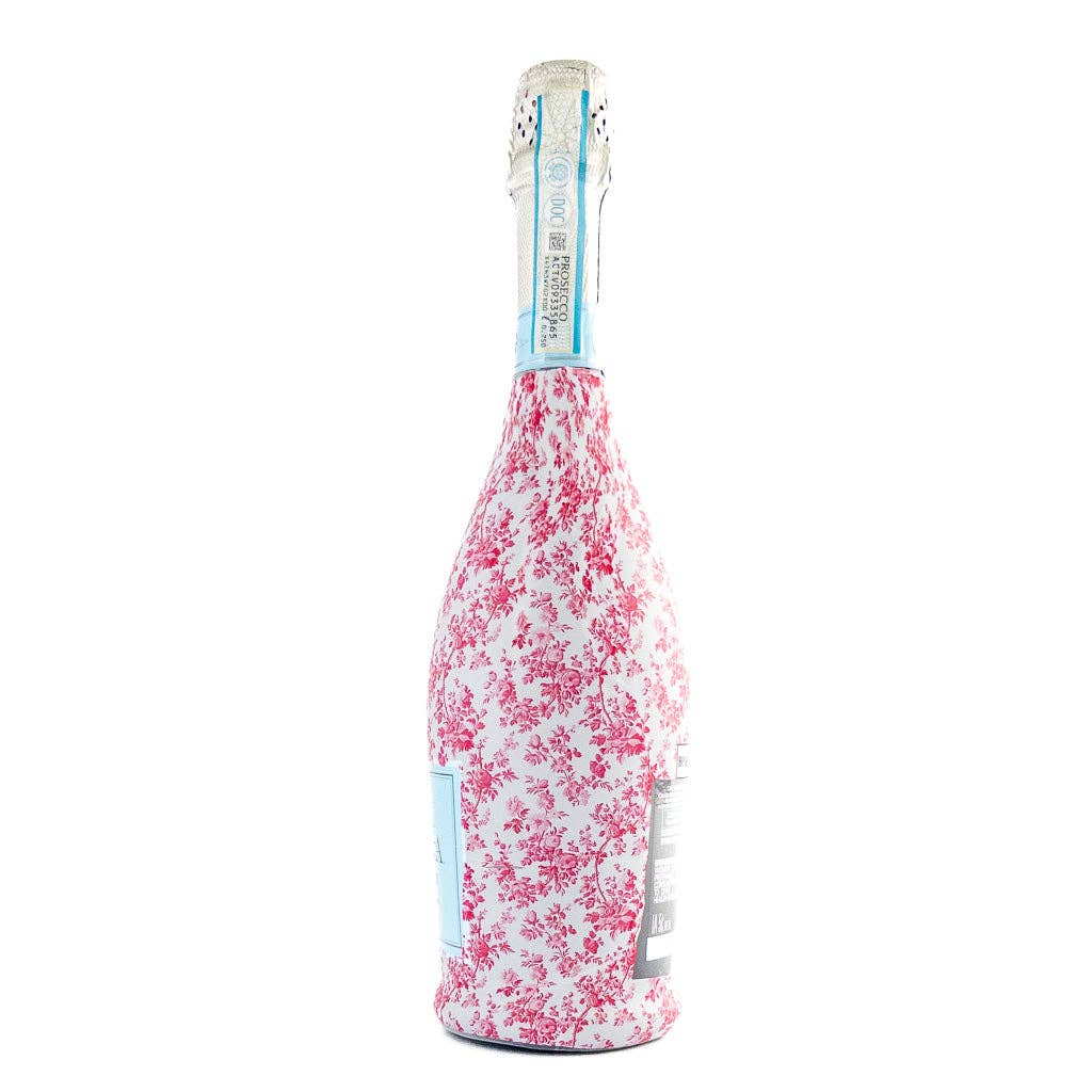 Beau Bottles Grandmillenial Pink Floral - Prosecco Collection