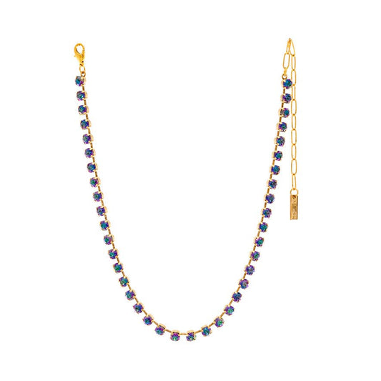 Sarina Necklace in Bohemian Wonderland: Tanzanite Glimmer