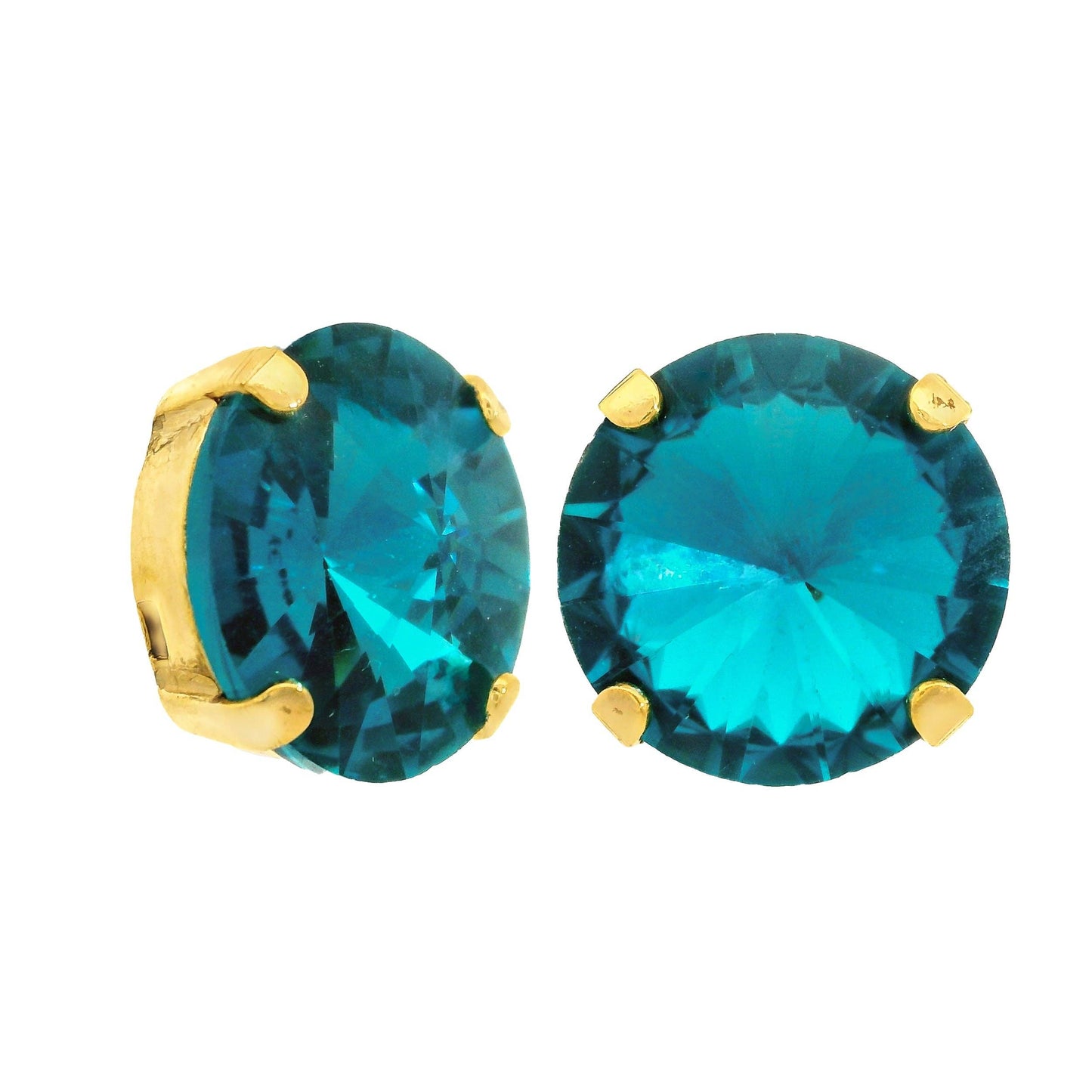 The Basics Studs: Indicolite