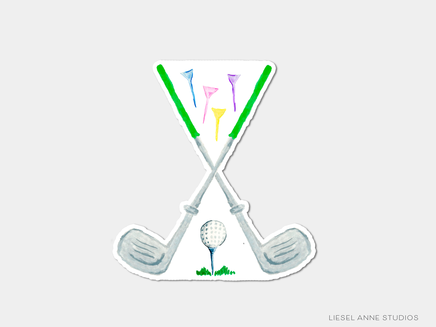 Golf Vinyl Sticker