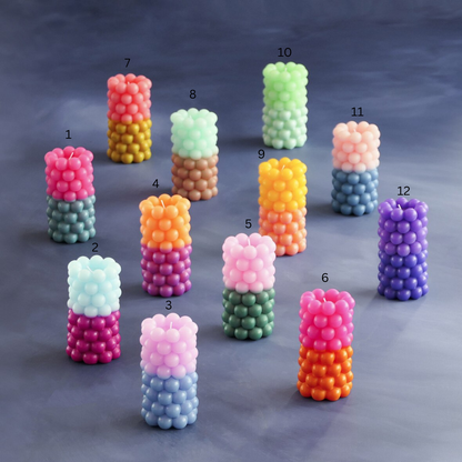 Glitterville BALLerina Pillar Candle