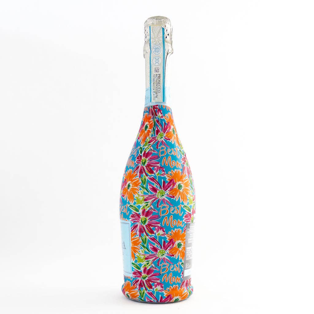 Beau Bottles Preppy Floral Best Mom - Prosecco Collection
