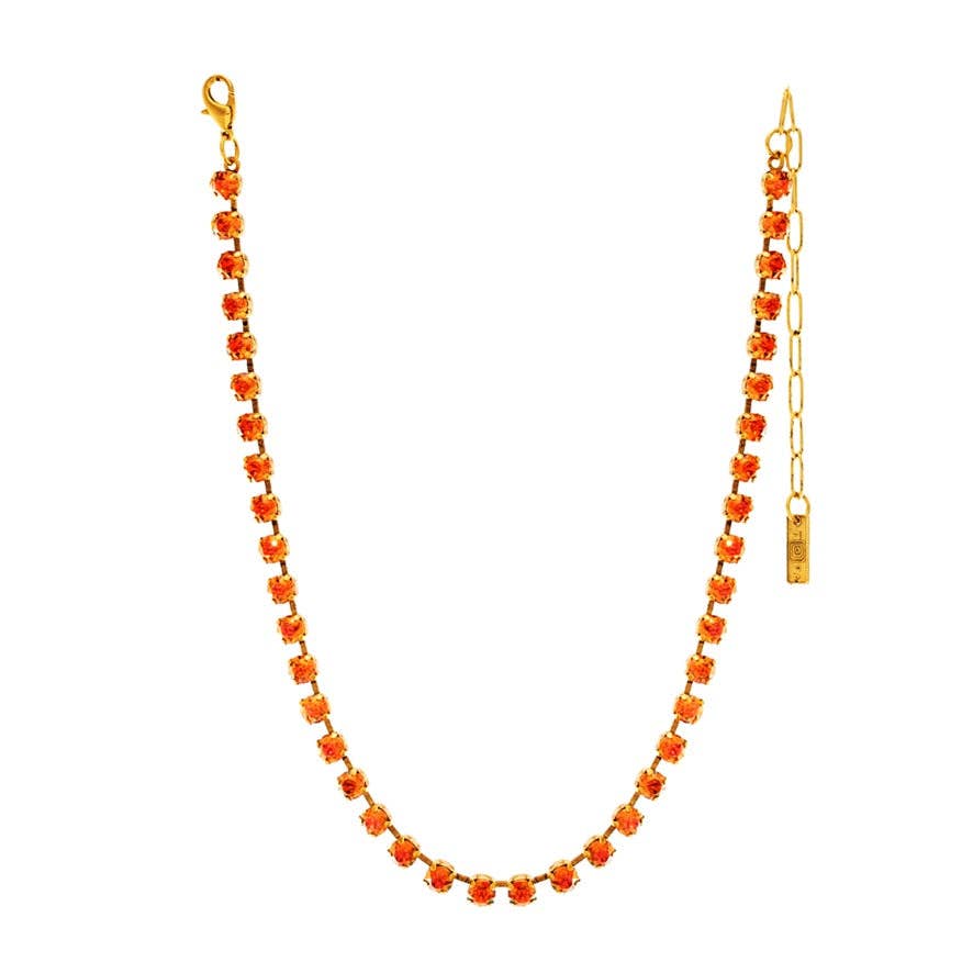 Sarina Necklace in Bohemian Wonderland: Tanzanite Glimmer