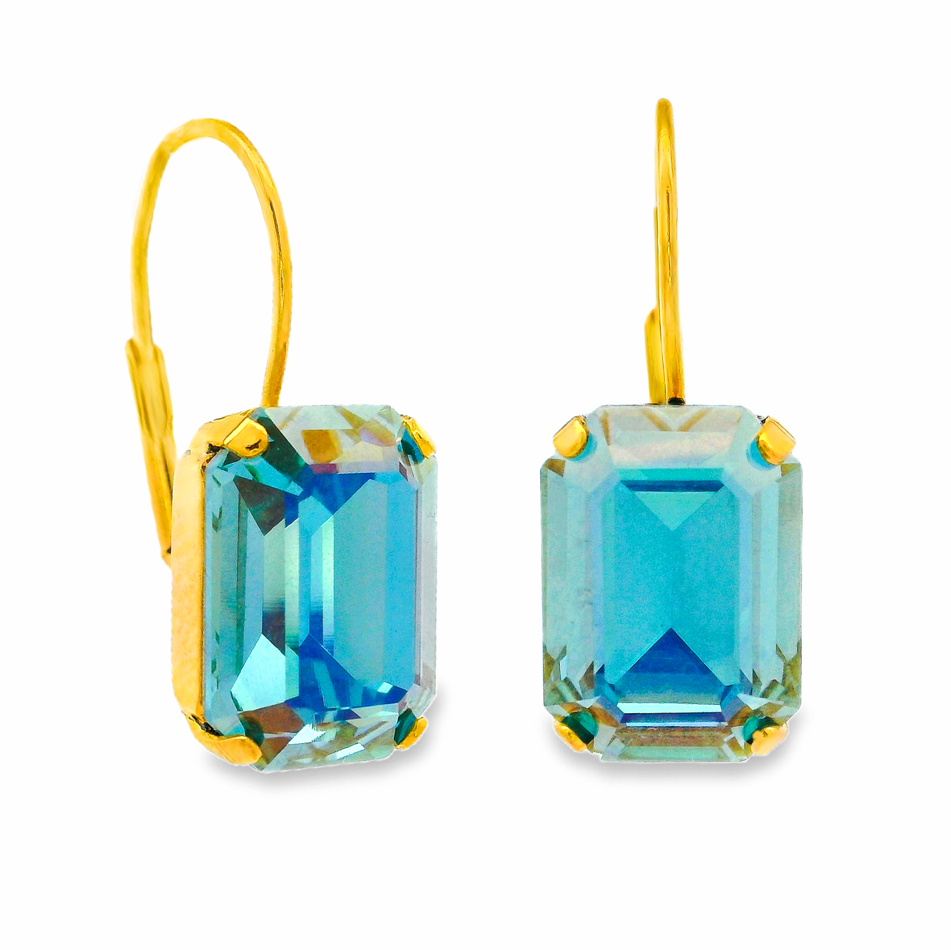 Rubin Hook Earrings: Peridot Brandy