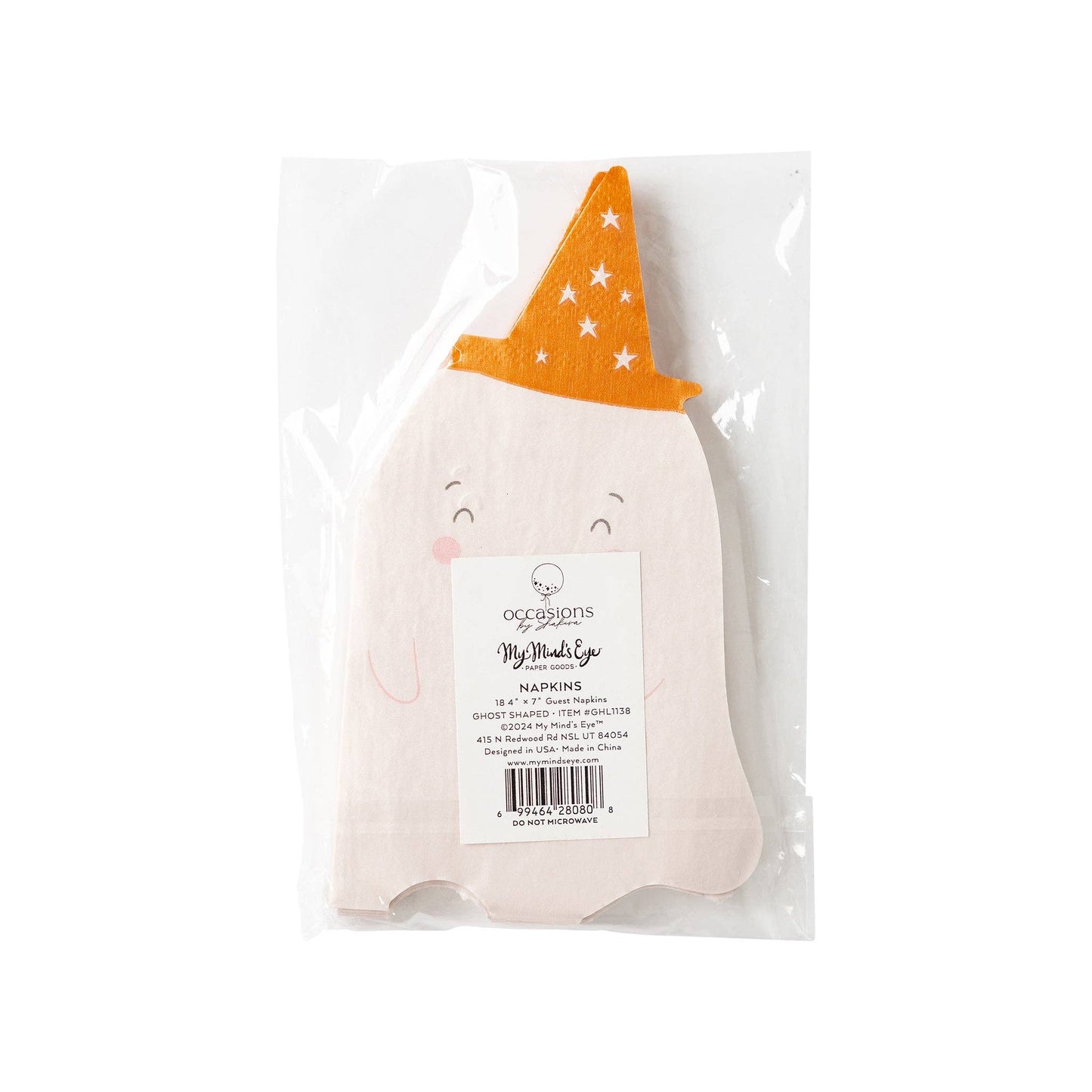 Ghost Party Hat Napkins 18ct