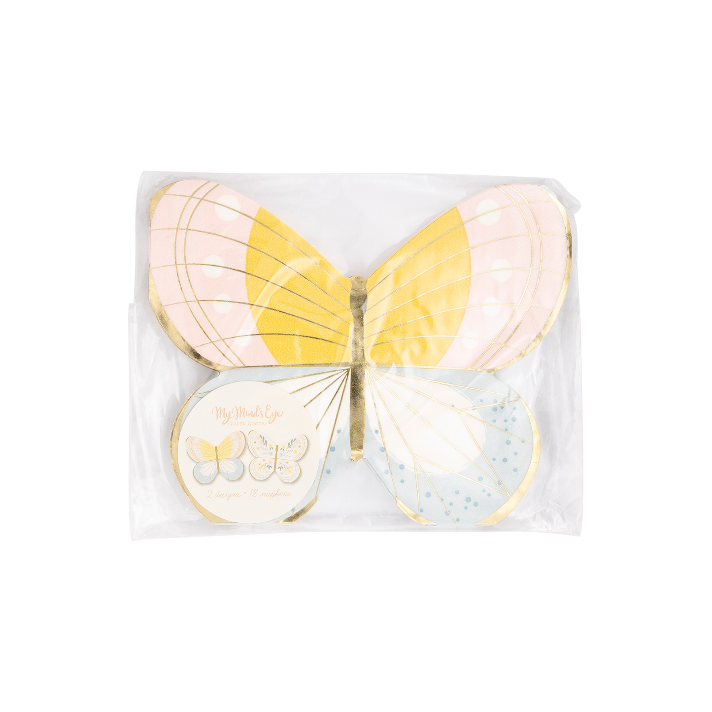 Butterfly Napkins Set 18ct