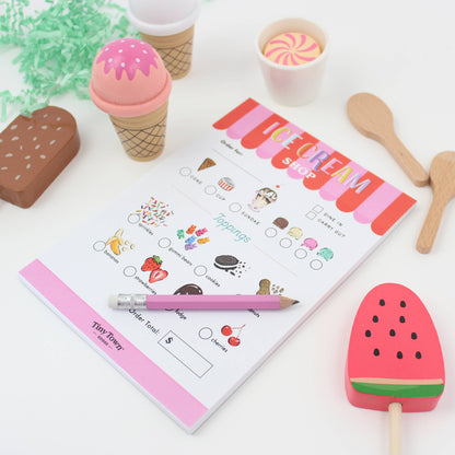 Play Notepad - Ice Cream Shop