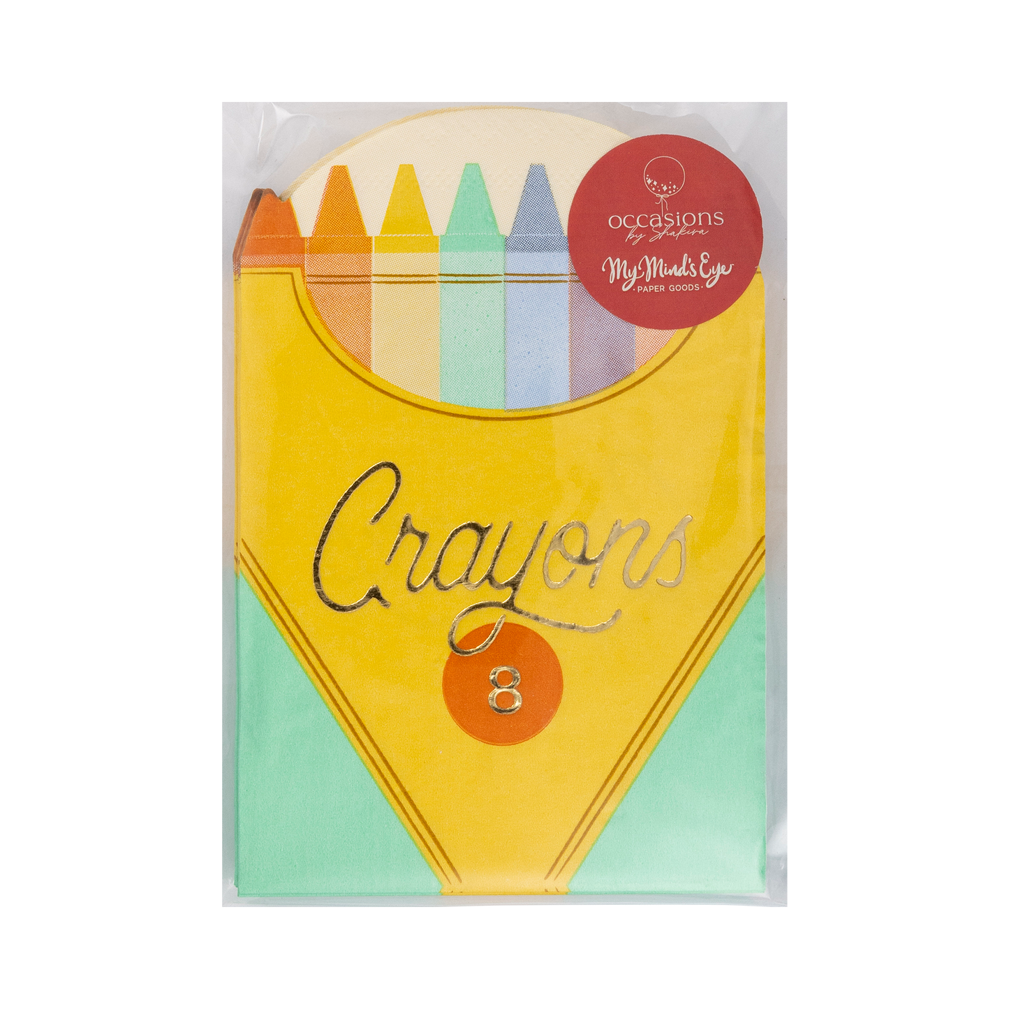 Crayon Box Napkins 18ct