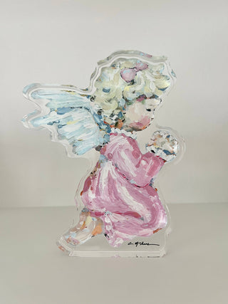 Tiny Wings: Blonde Girl- Acrylic Large Shelfie