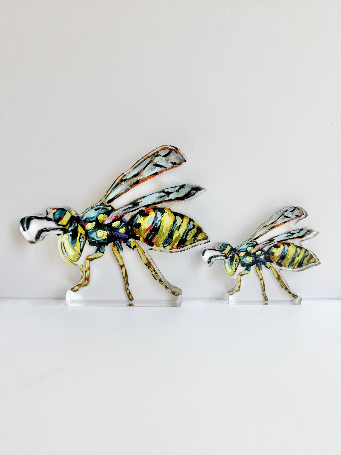 Yellow Jacket Acrylic Mini Shelfie